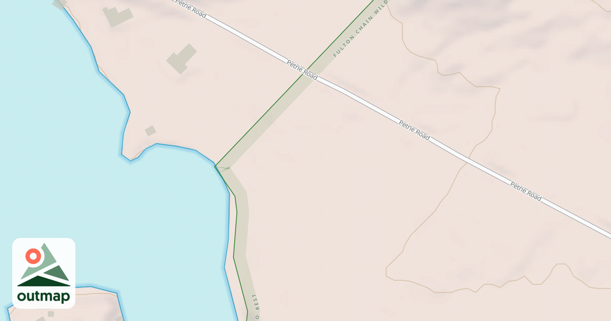 Map of Third Lake Connector Trail