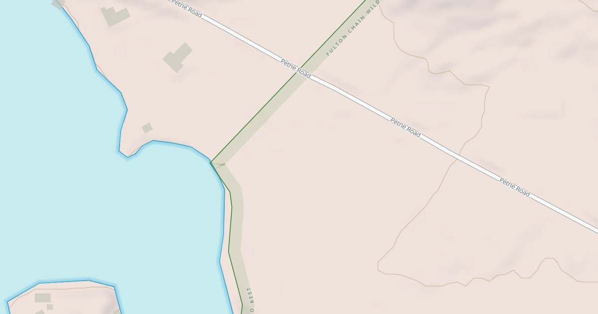 Map preview of Third Lake Connector Trail