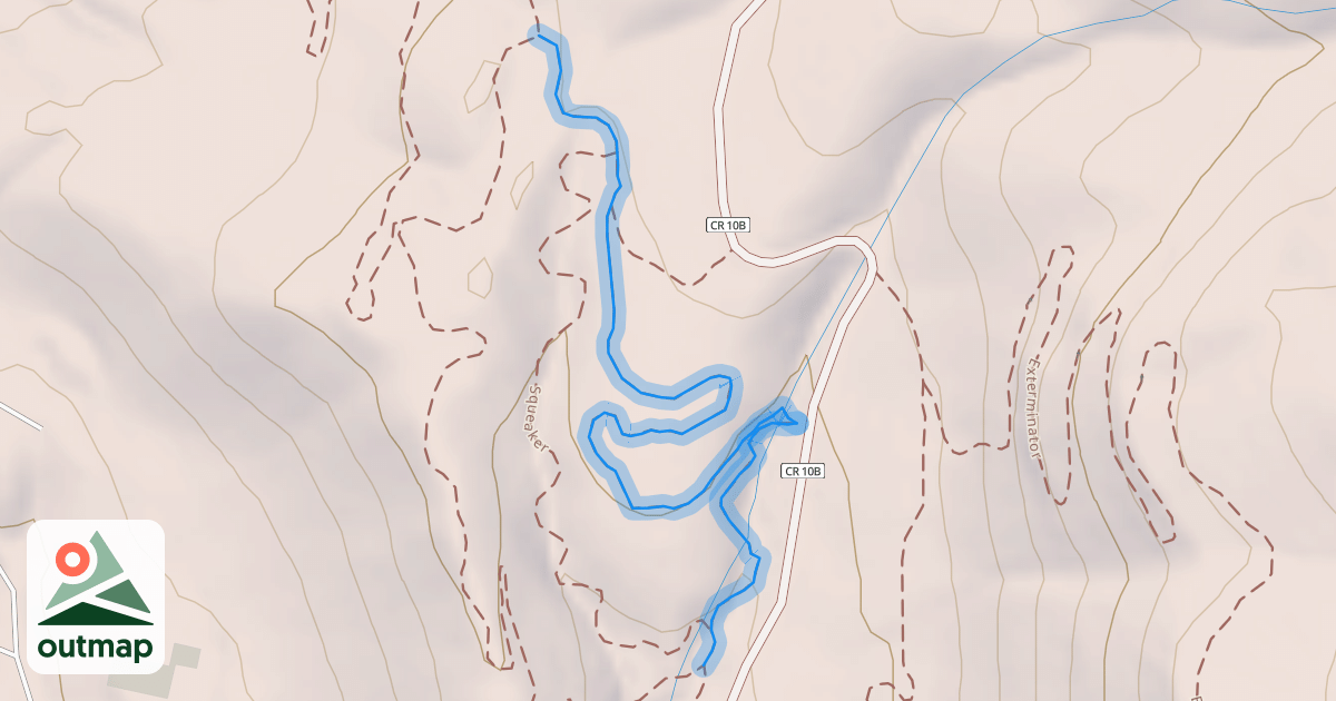 Map of The Maze North