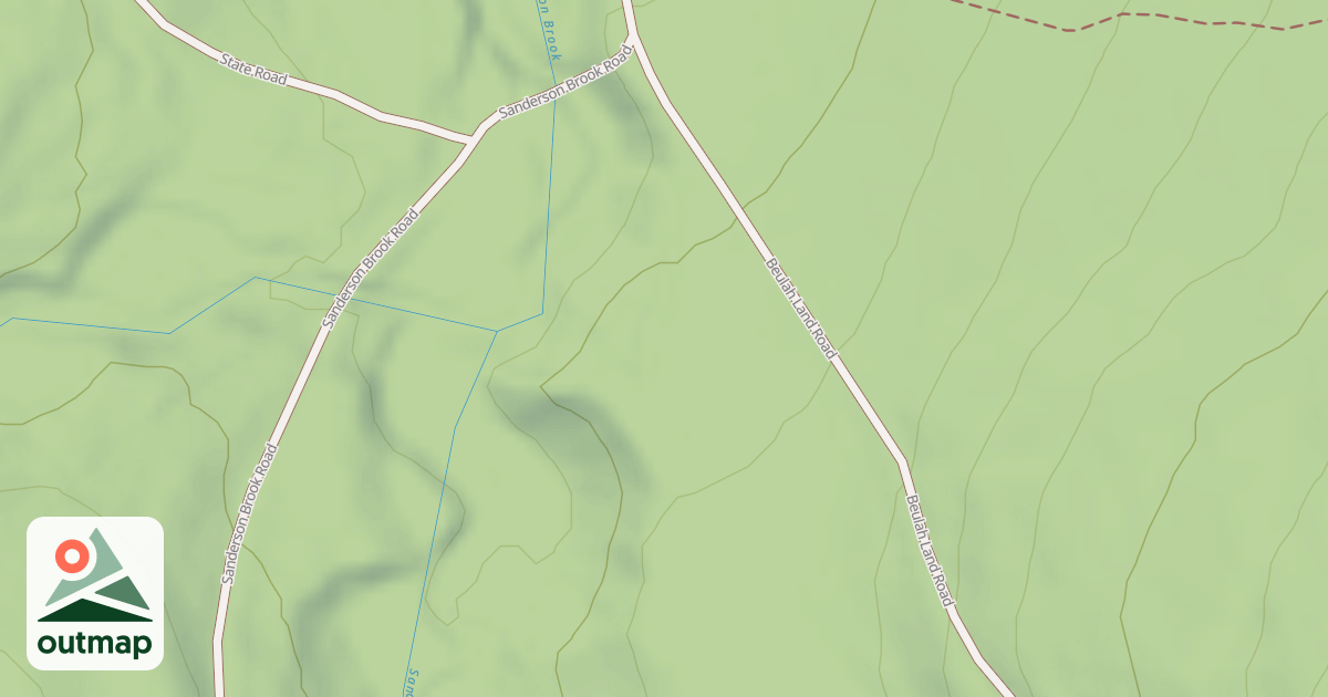 Map of Dynamite Box Trail