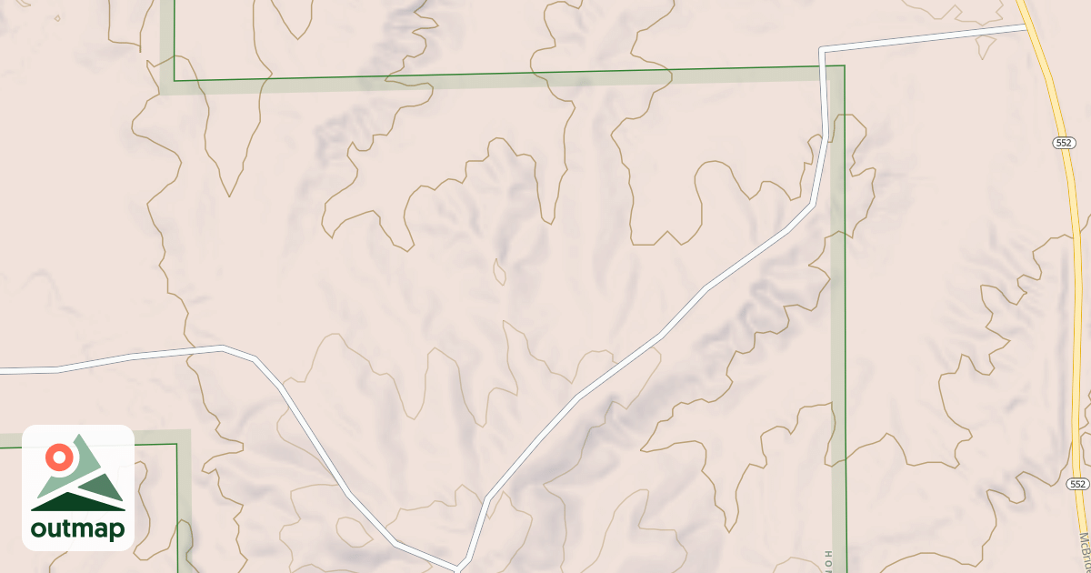 Map of V PIERCE