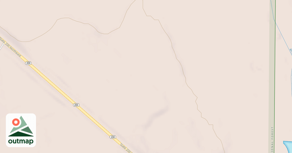 Map of MN 200 SPUR 2757
