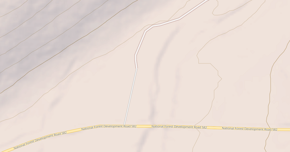 Map preview of UPPER ROCK CREEK CG