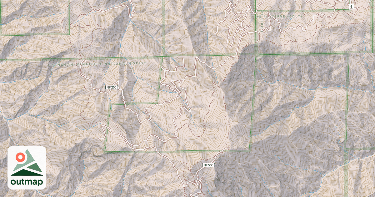 Map of FAIRVIEW CANYON
