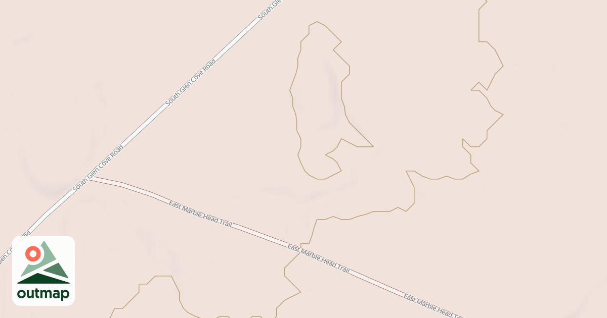 Map of Drummond Island Trail