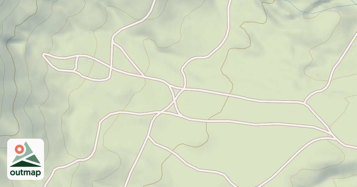 Map of 16070 Keyesville/blk Gulch Usgs Lake Isabel N