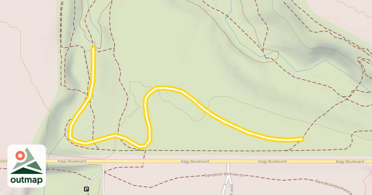 Map of Kagy Loop