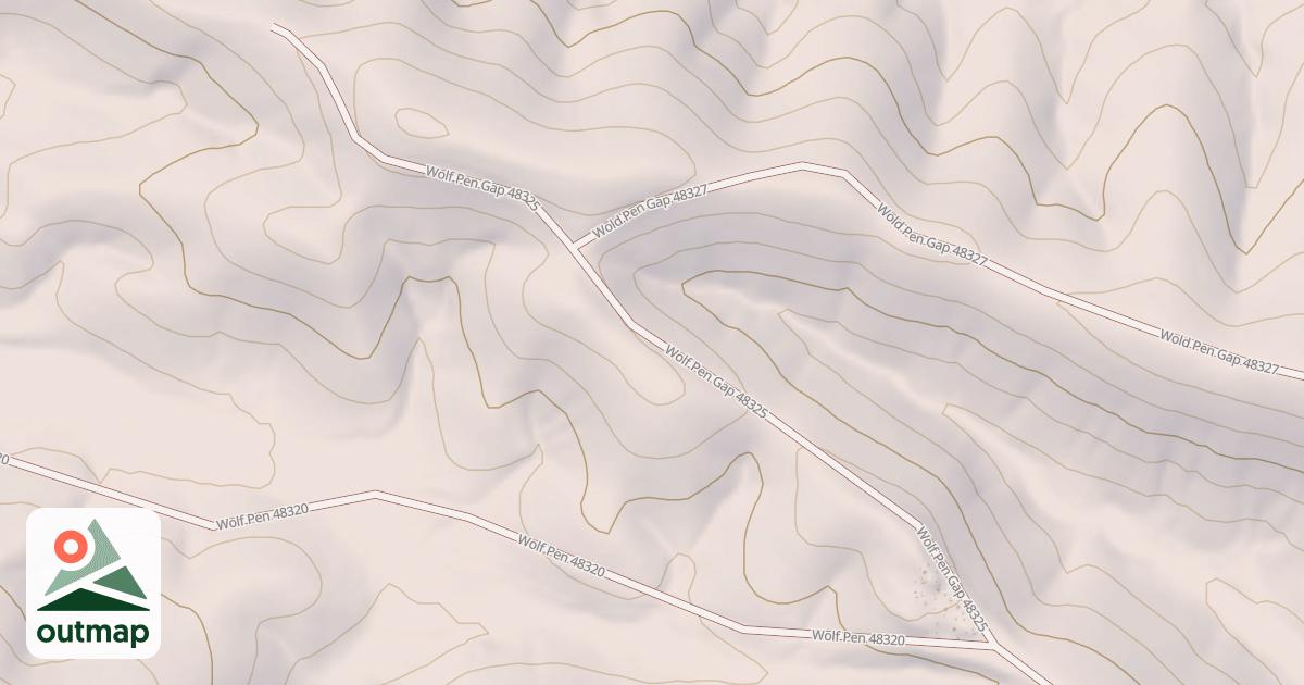 Map of USFS Motor Vehicle Use Map Roads {7CDFDA5F-ED84-4455-98DF-65F782909F17}
