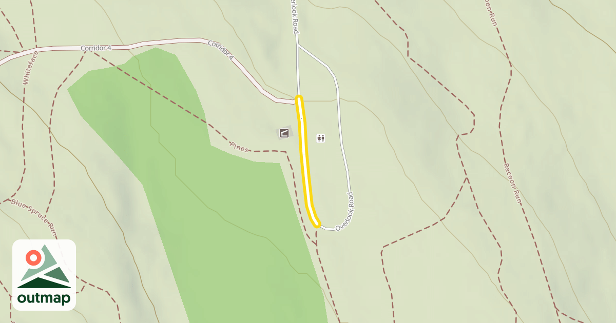 Map of Overlook Road