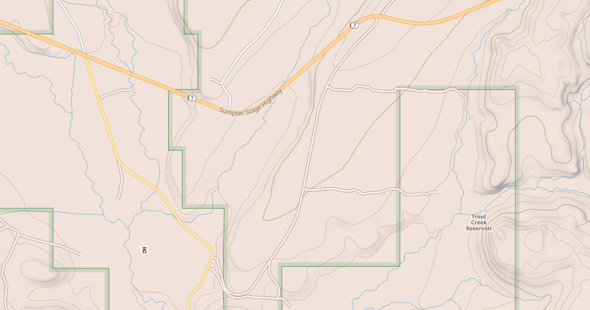 Map preview of Telephone Snowmobile South