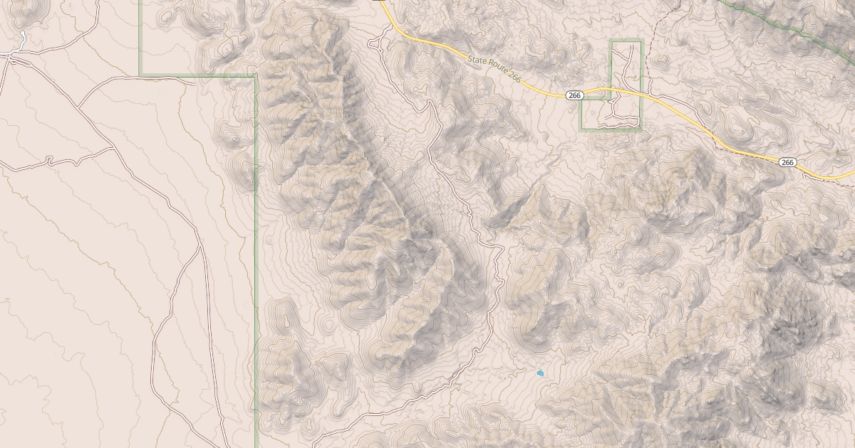 Map preview of MIDDLE STOCKTON PASS