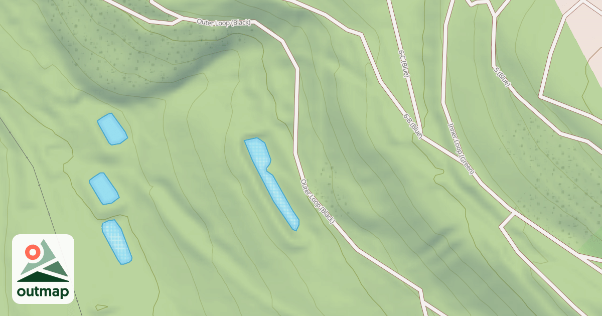 Map of Rock Run ATV Trails