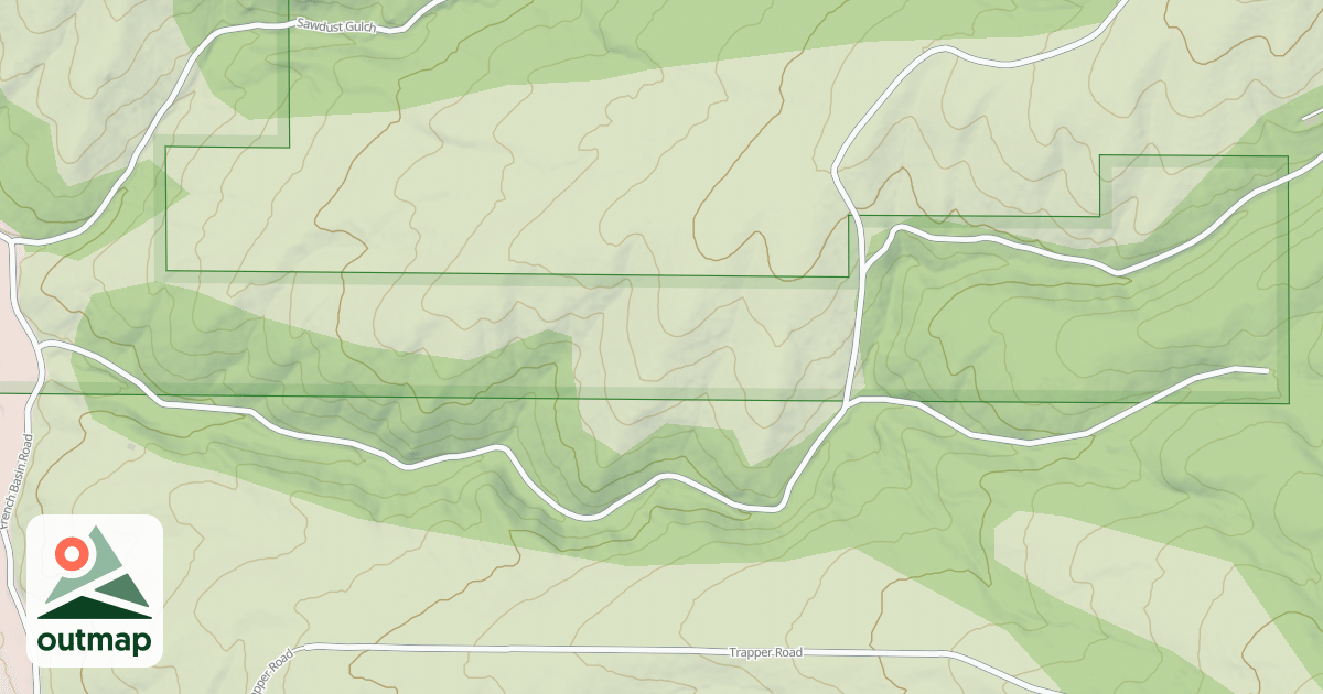 Map of (FDR) PASTURE DRAW
