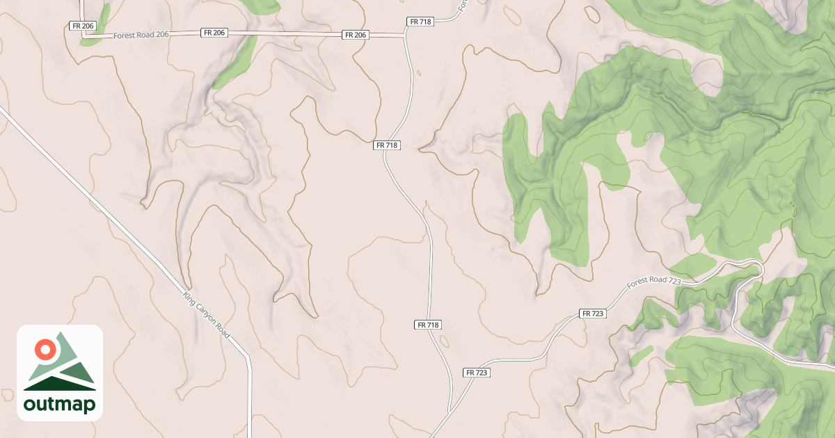 Map of 210