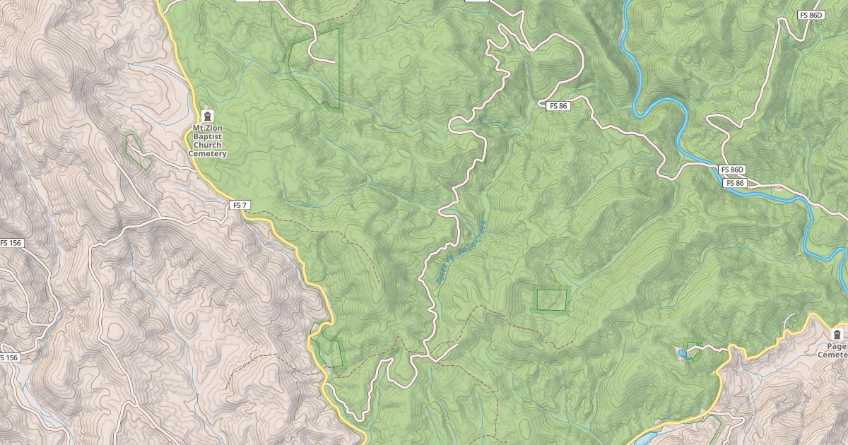 Map preview of TOTTERY POLE