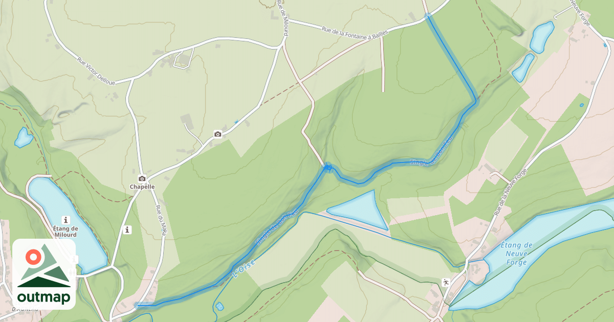 Map of Single de Bon Feu