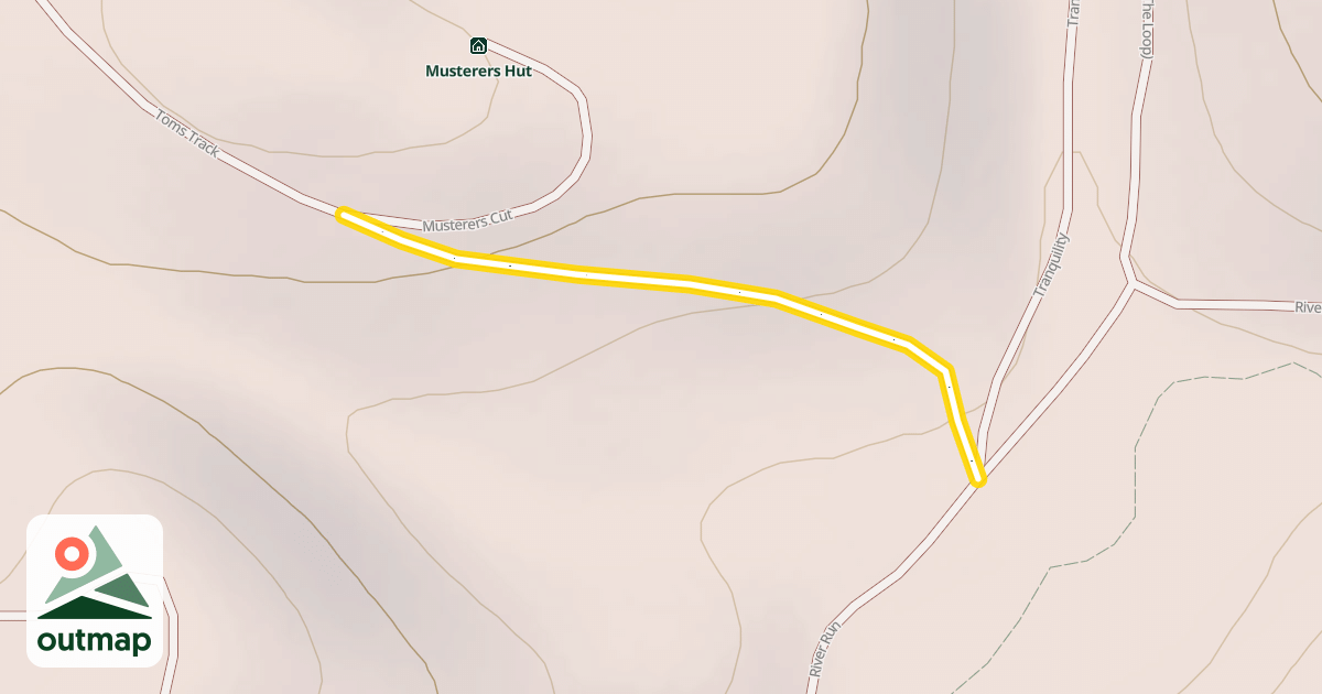 Map of Toms Track