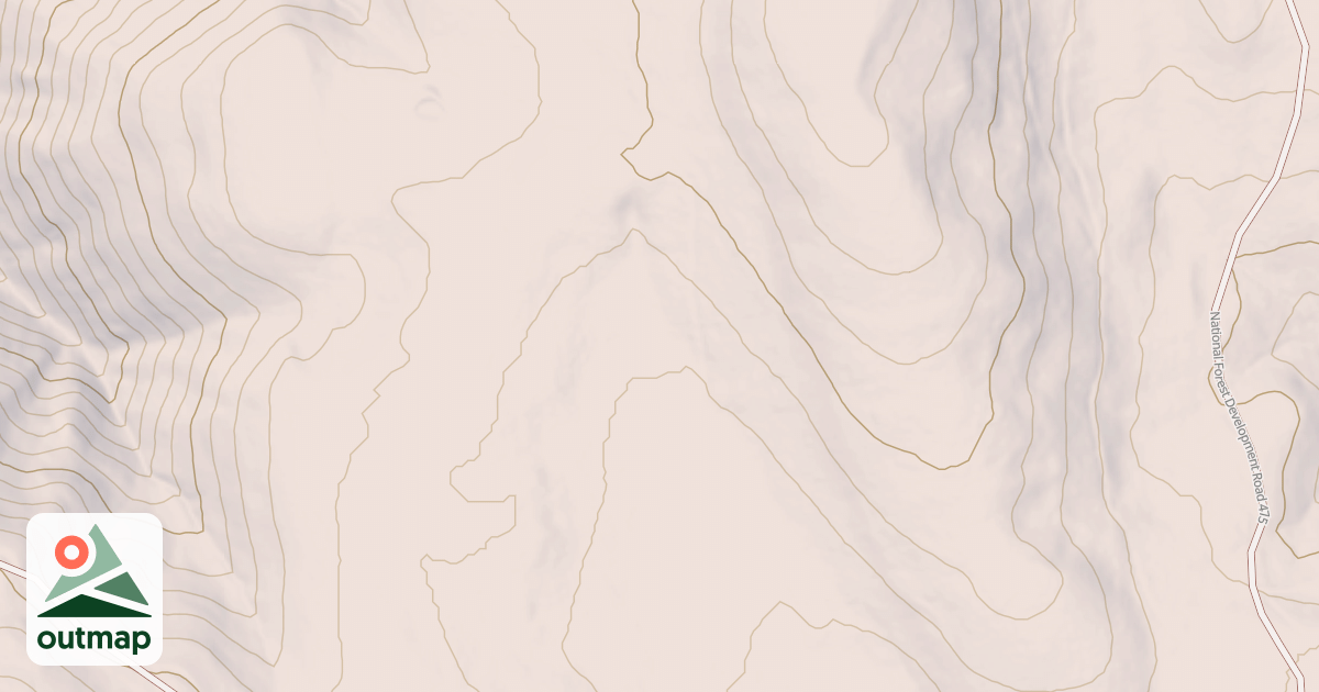 Map of NW BROADY RDG G