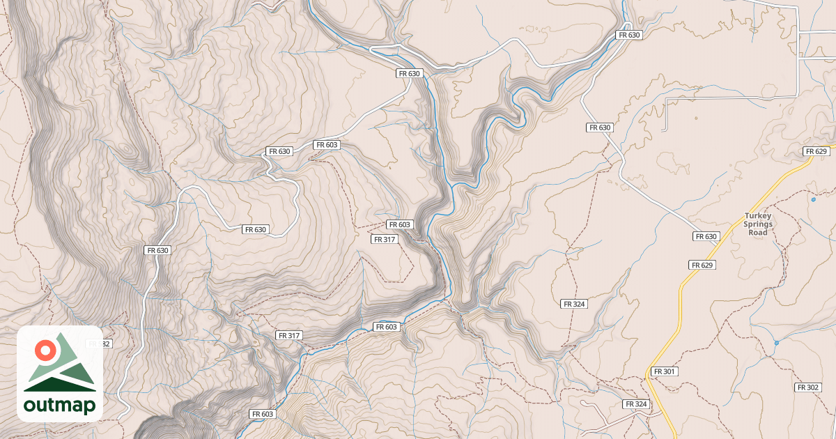 Map of MONUMENT PARK-EAST