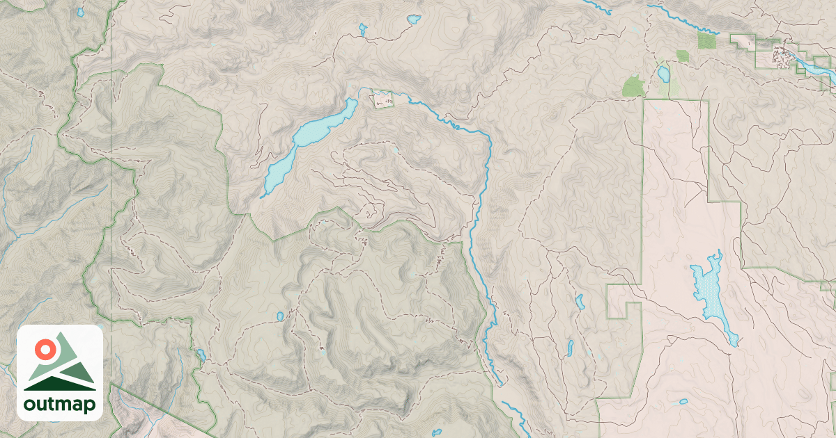 Map of ALAMOSA-CONEJOS