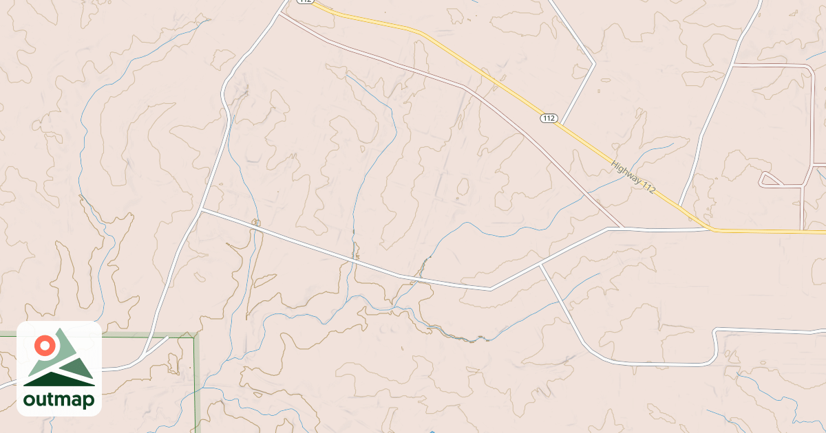 Map of Claiborne Boy Scout Trail