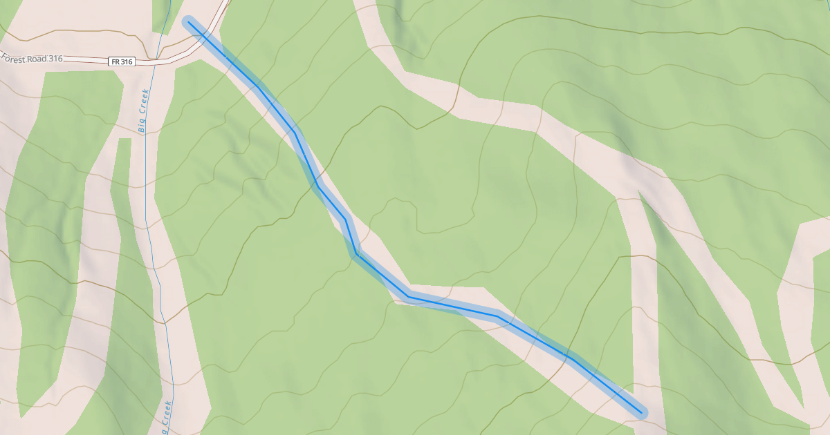 Map preview of Whiskey Spring
