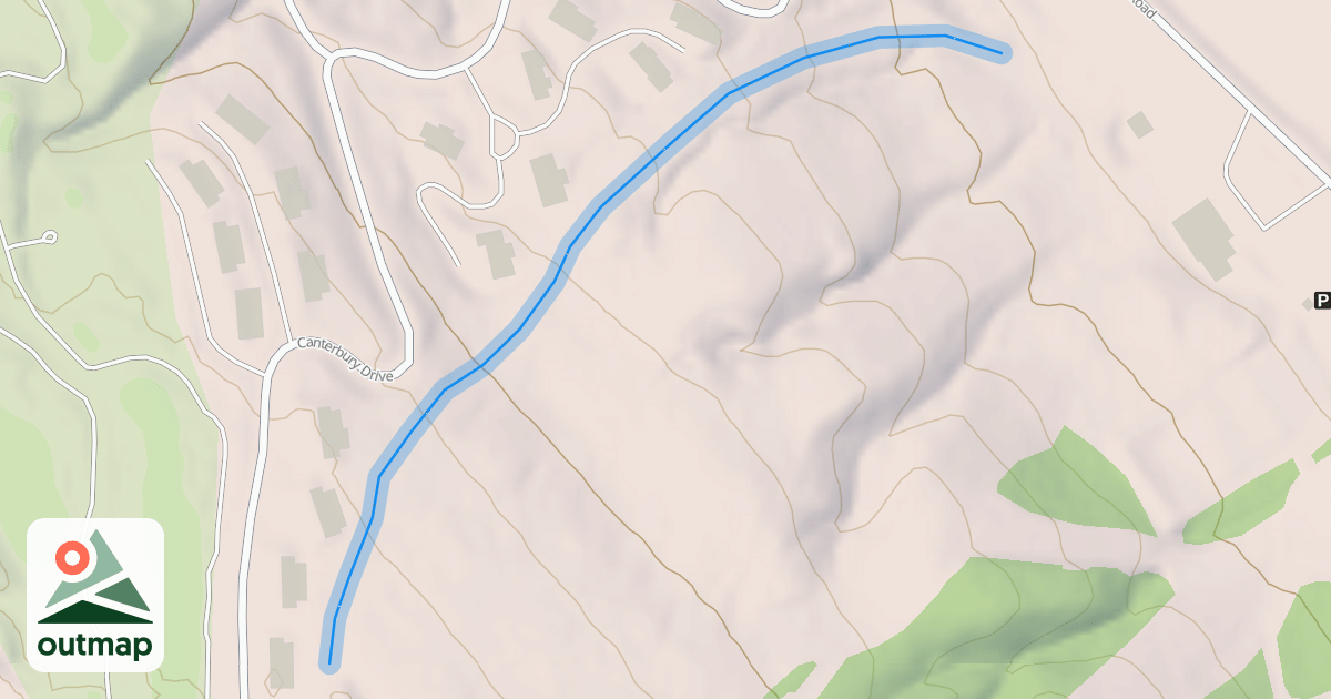 Map of Greenwood Forest Trail