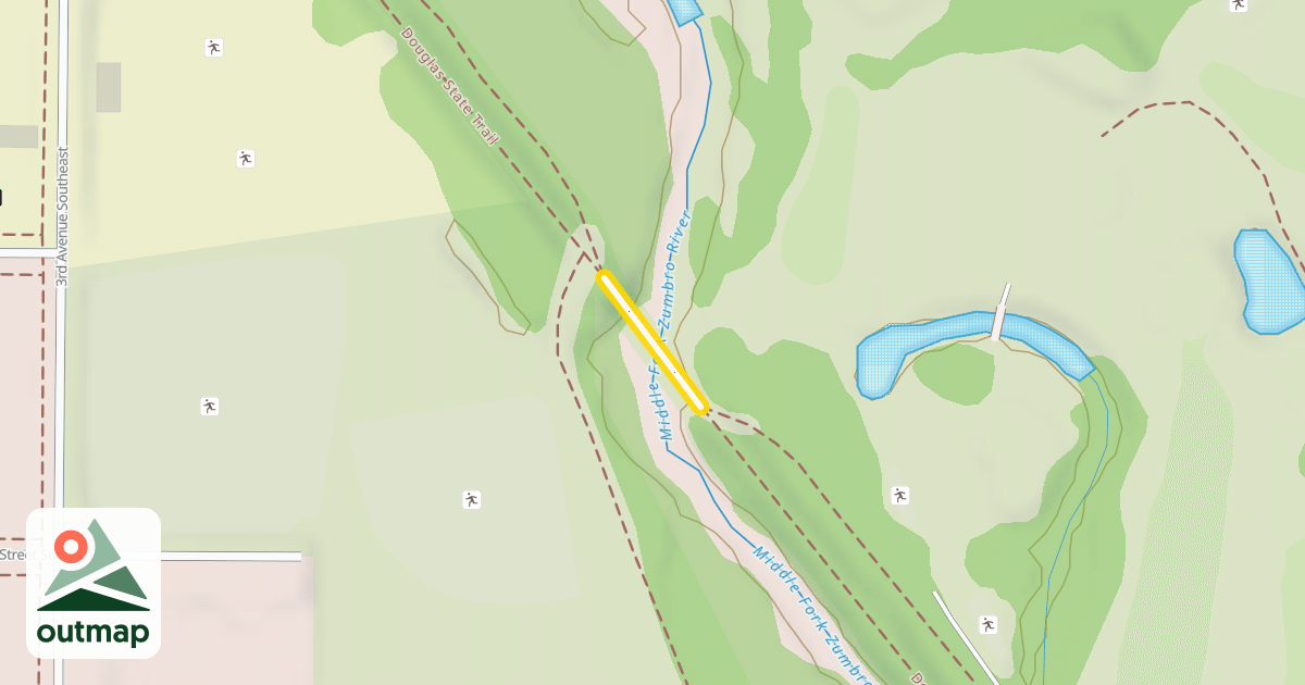 Map of Douglas Trail