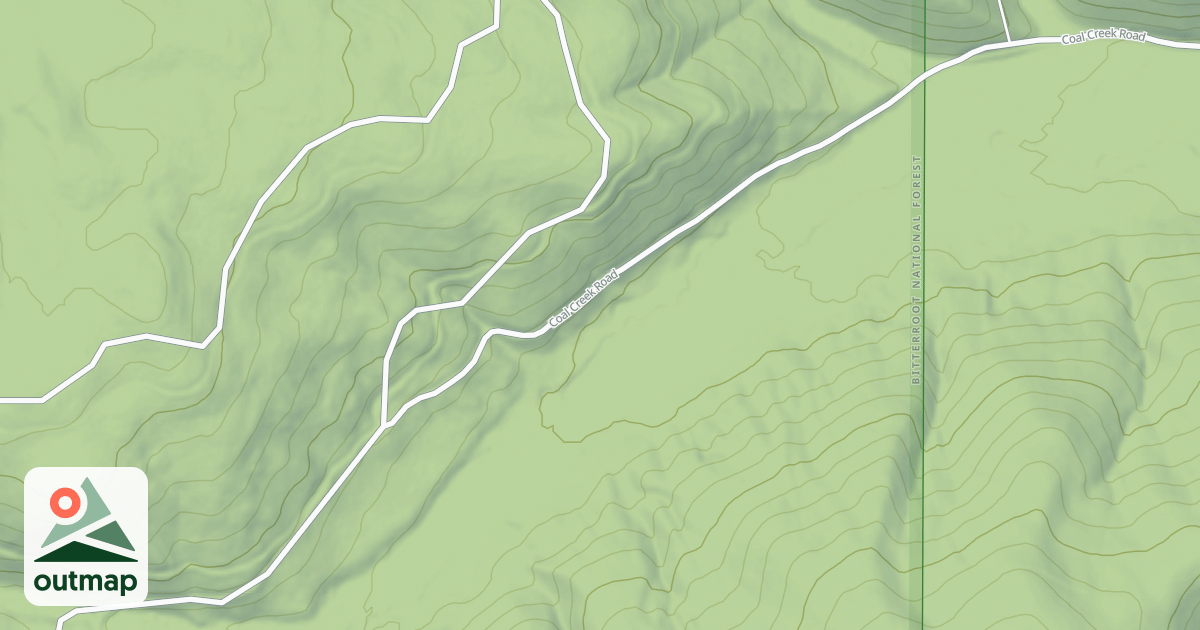 Map of (FDR) COAL CREEK