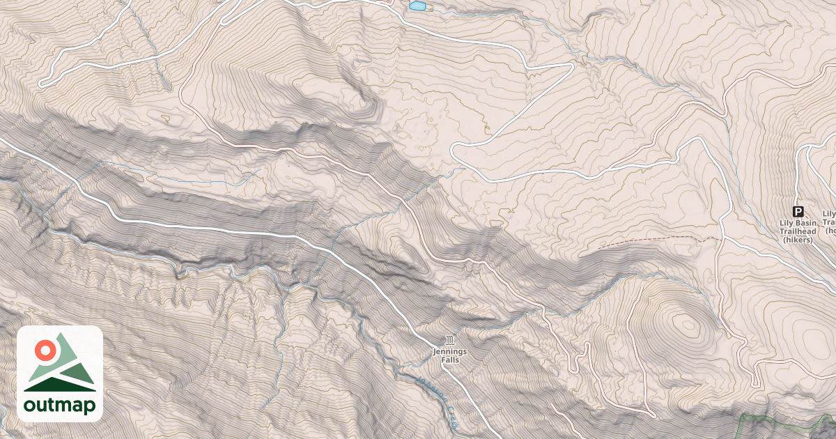 Map of HILDALE