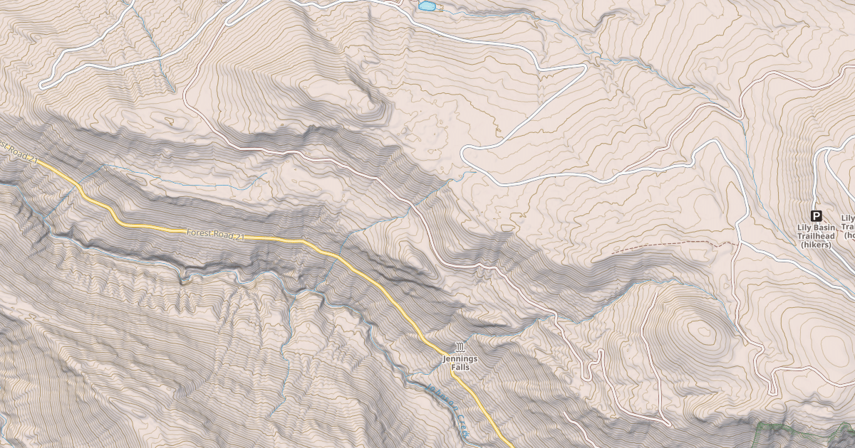 Map preview of HILDALE