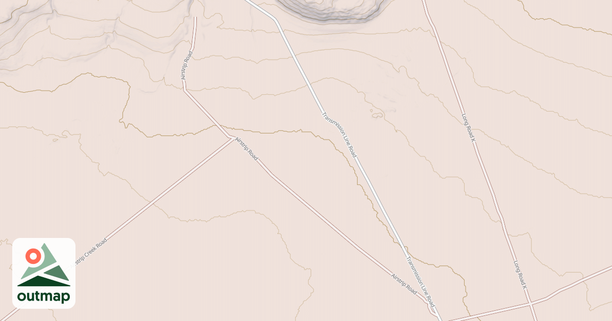 Map of AIRSTRIP ROAD