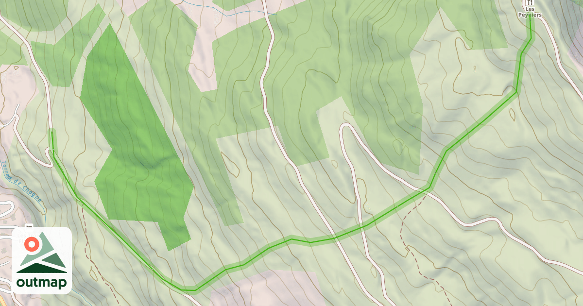 Map of Mélèzes