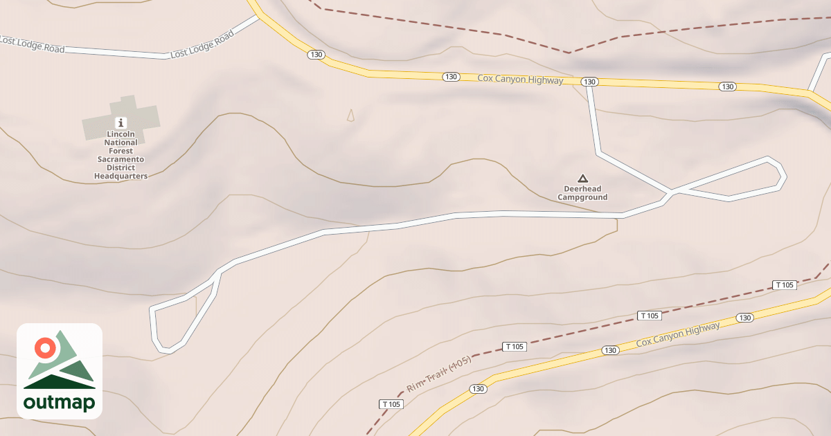 Map of DEER HEAD RECREATION