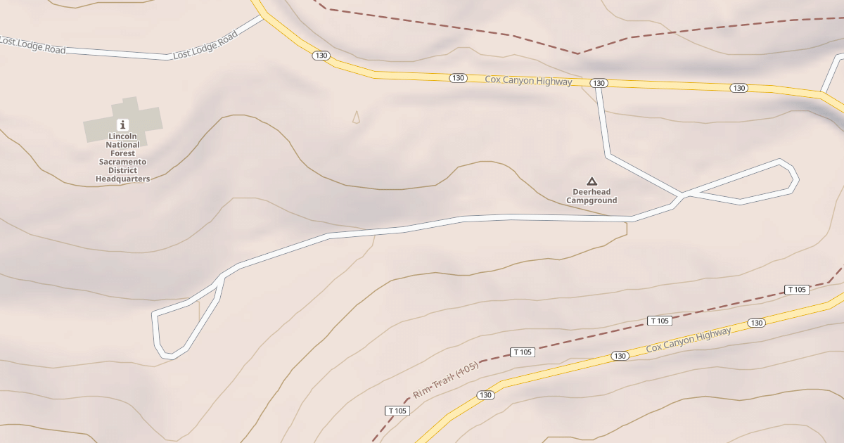 Map preview of DEER HEAD RECREATION