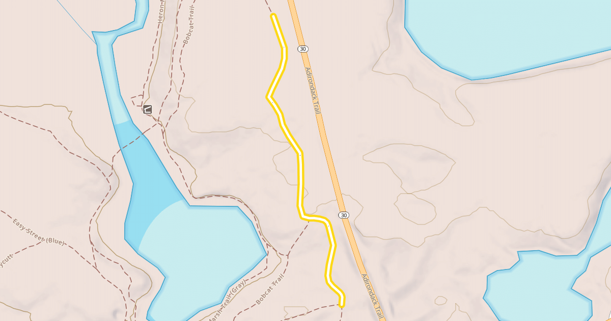 Map preview of Logger's Loop (Olive)