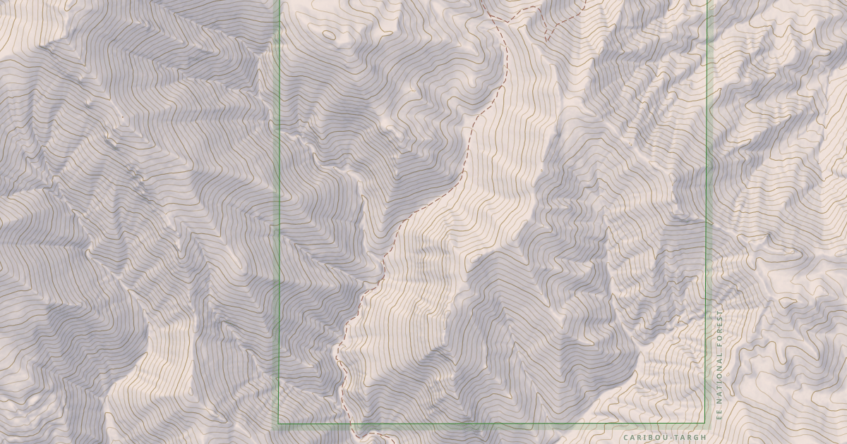 Map preview of East Bob Smith Trail
