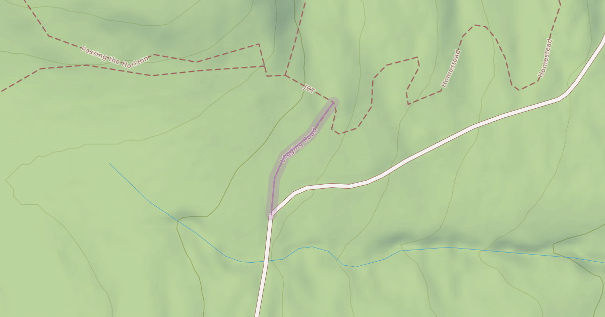 Map preview of Logging Road