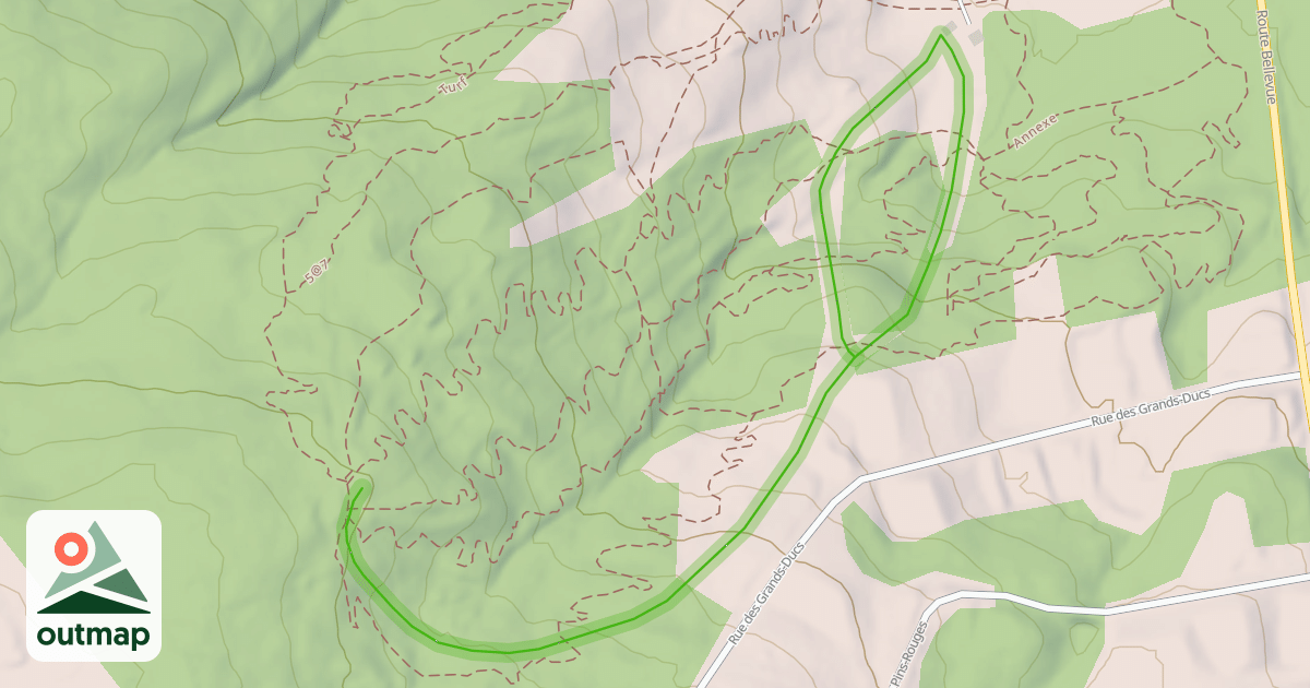 Map of La Familiale