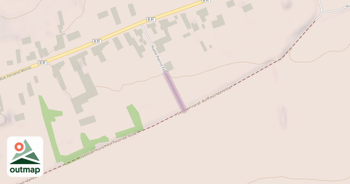 Map of Ruelle Pierrot Félix