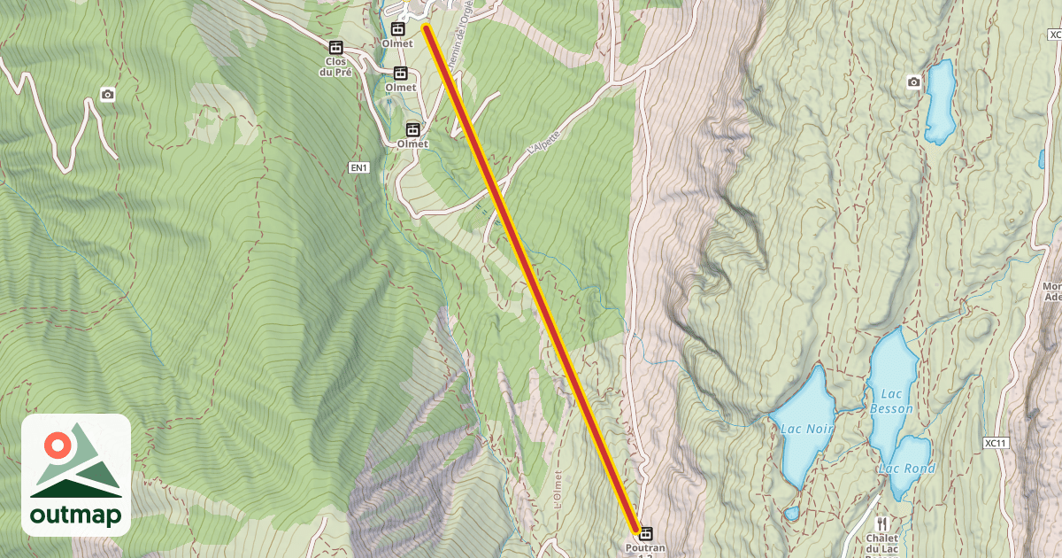 Map of Poutran 1