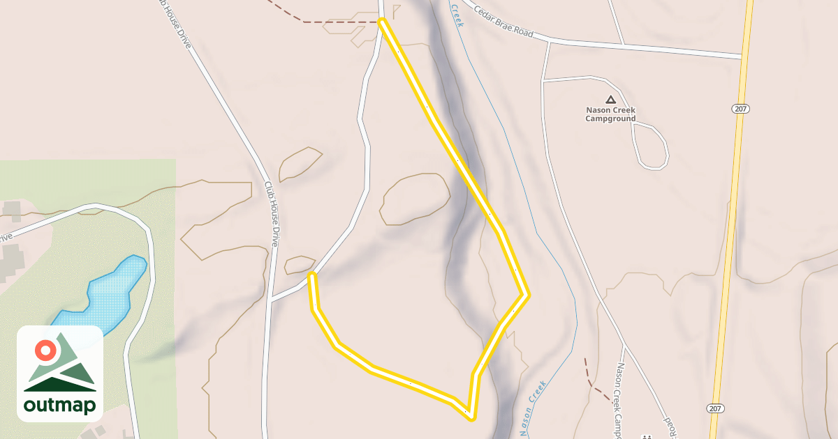 Map of South Park Connector