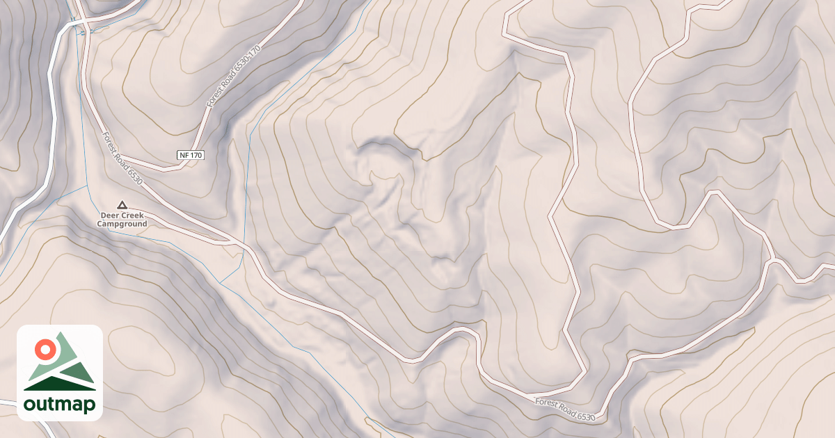 Map of DEER CR ROAD