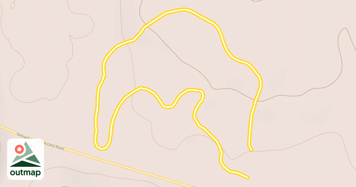 Map of 10 km Loop