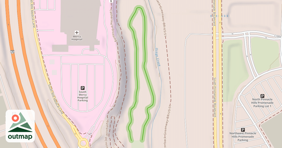 Map of Lantern Loop