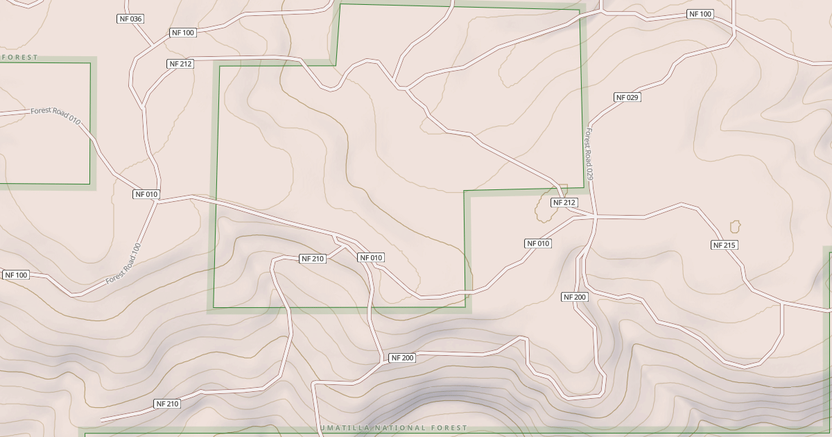 Map preview of USFS Motor Vehicle Use Map Roads {94FF57D7-E727-4BF6-864F-0179097B2EF2}