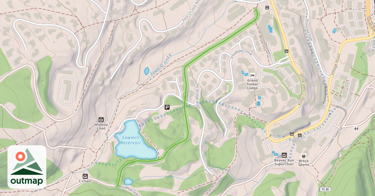 Map of Snowflake