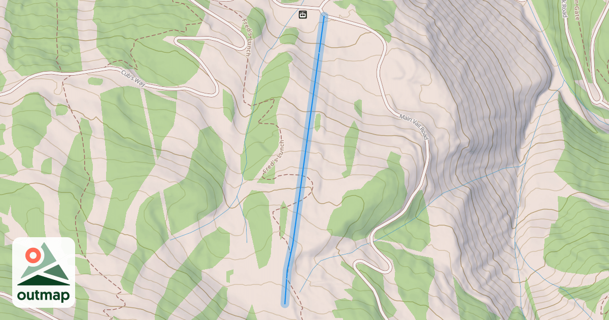 Map of Avanti - Lower