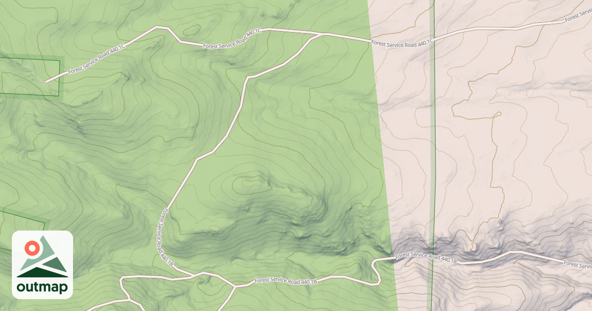 Map of CENTENNIAL CREEK