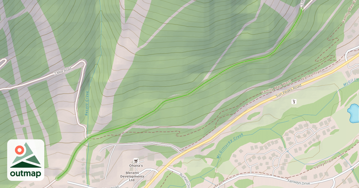 Map of Burfield Outrun